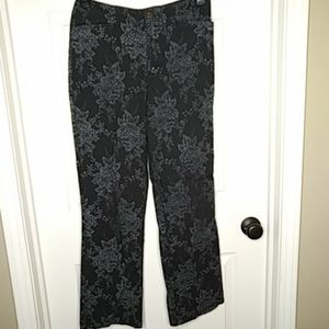 Dream Jeans Floral Black Grey Slimming Denim 10